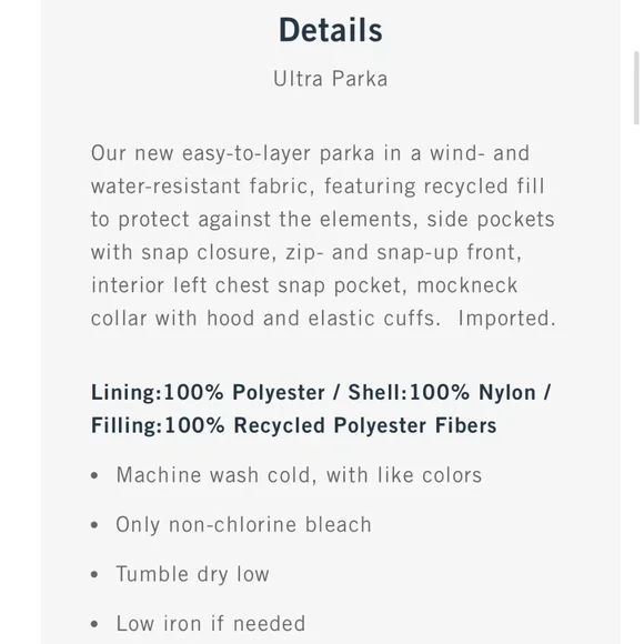 Abercrombie & Fitch Men’s Parka - Picture 16 of 16